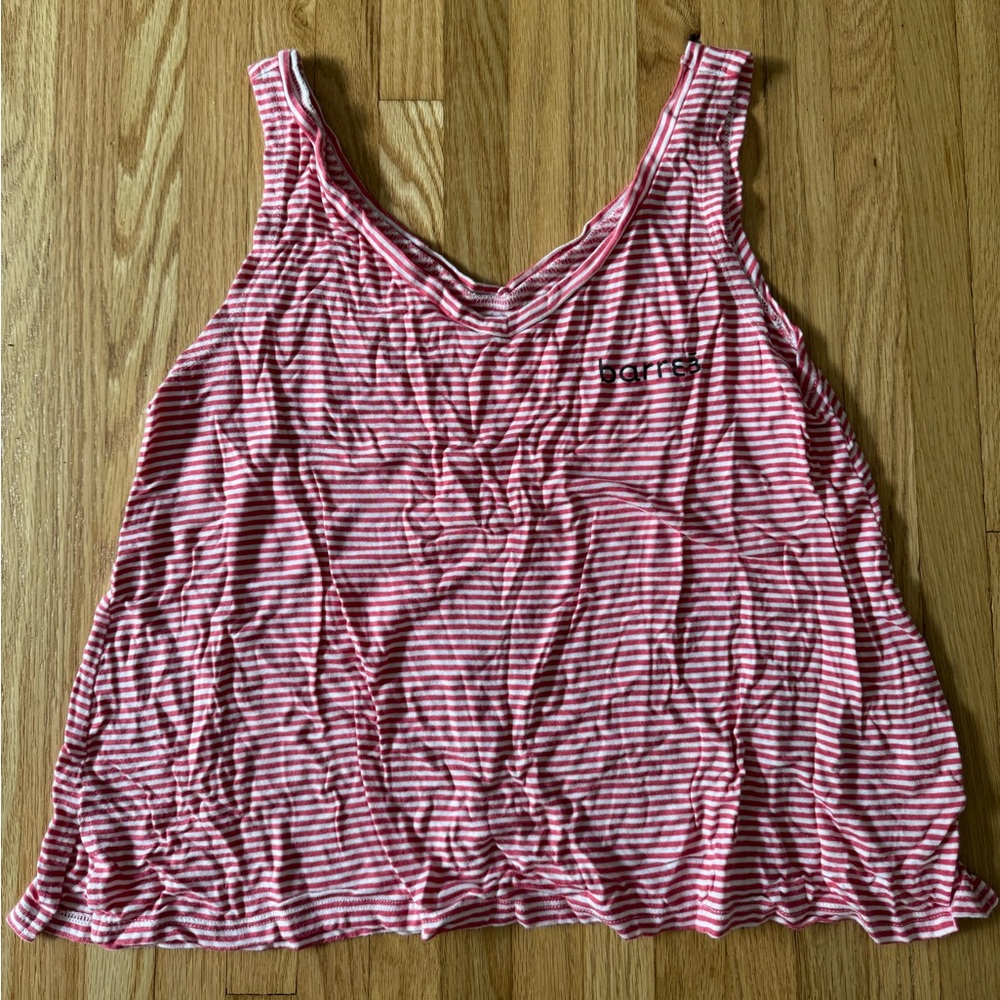 Barre3 Striped Tank Top